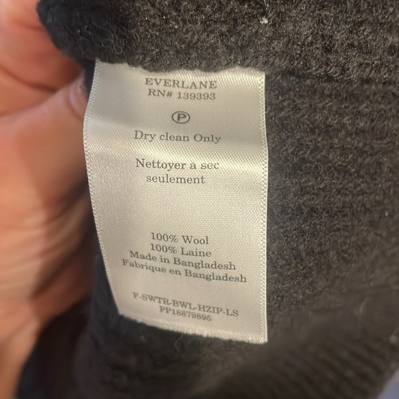 Everlane Quarter Zip Sweater - Picture 3 of 4